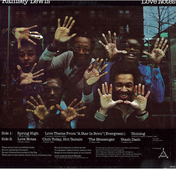 Ramsey Lewis : Love Notes (LP, Album, Promo)