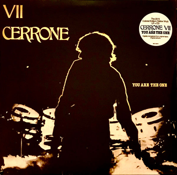 Cerrone : Cerrone VII - You Are The One (LP, Album, Yel + CD, Album + RM)