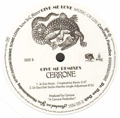 Cerrone : Give Me Remixes (2xLP, Comp + CD, Comp + Ltd)
