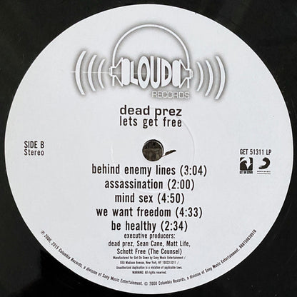 Dead Prez : Lets Get Free (2xLP, Album, RE)
