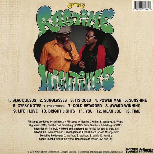 Camp Lo : Ragtime Hightimes (LP, Album)