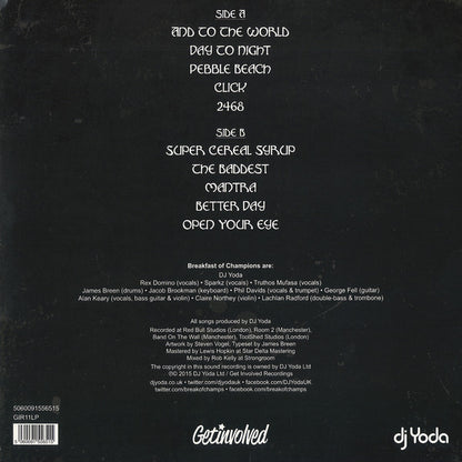 DJ Yoda : Breakfast Of Champions (LP, Album)