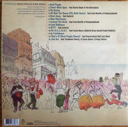 Lyrics Born : Real People (2xLP, Album, Cle)
