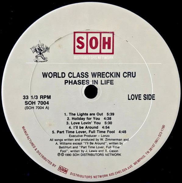 World Class Wreckin' Cru : Phases In Life (LP, Album)