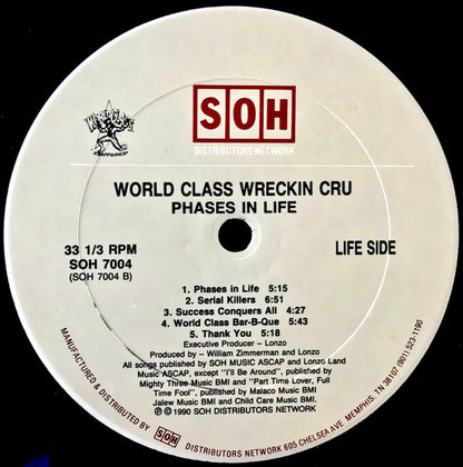 World Class Wreckin' Cru : Phases In Life (LP, Album)