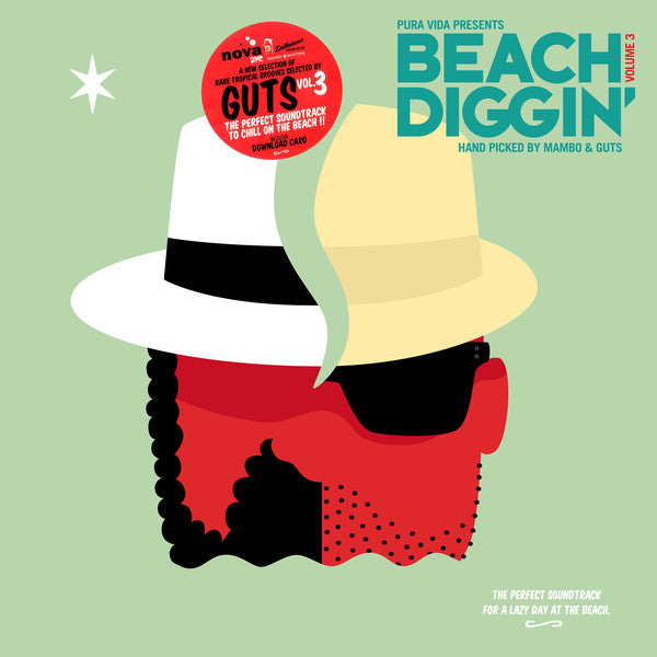 Guts : Pura Vida Presents: Beach Diggin' Volume 3  (2xLP, Comp)