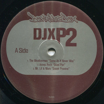 Various : Definitive Jux Presents II (2xLP, Comp)