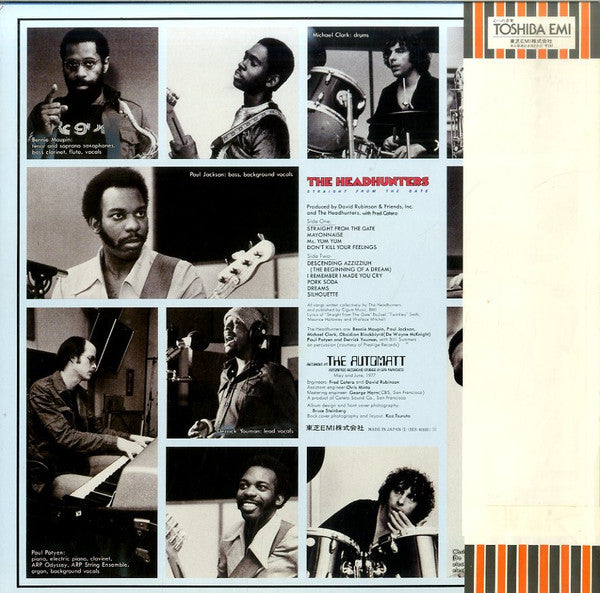 The Headhunters : Straight From The Gate (LP, Album, Promo)