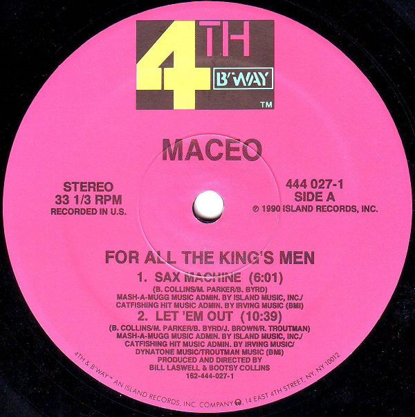 Maceo Parker : For All The King's Men (LP, Ltd)