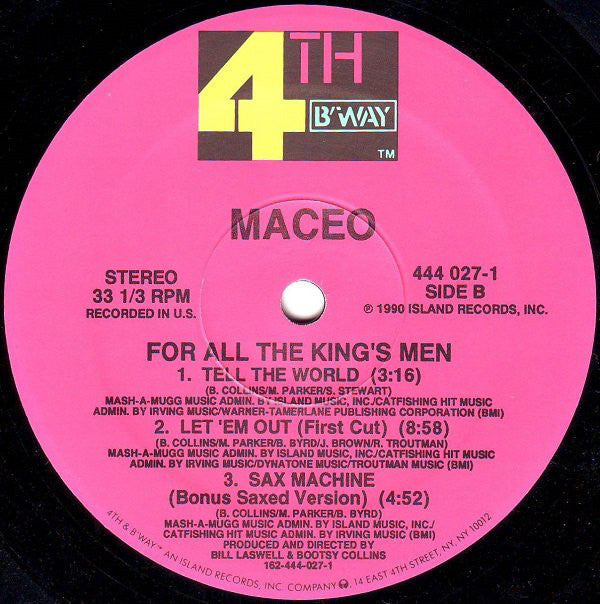 Maceo Parker : For All The King's Men (LP, Ltd)