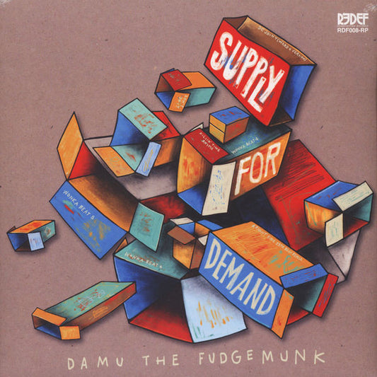 Damu The Fudgemunk : Supply For Demand (2016 Pressing) (LP, Album, RE, RM, RP)
