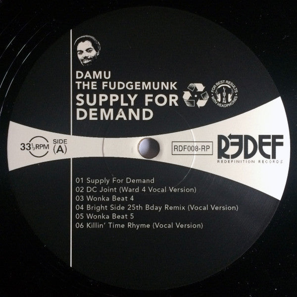 Damu The Fudgemunk : Supply For Demand (2016 Pressing) (LP, Album, RE, RM, RP)