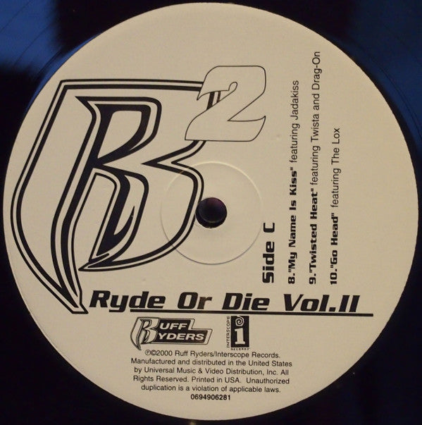 Ruff Ryders : Ryde Or Die Vol. II (2xLP, Album)