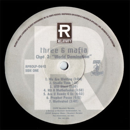 Three 6 Mafia : Chpt. 2: "World Domination" (2xLP, Album, Promo)