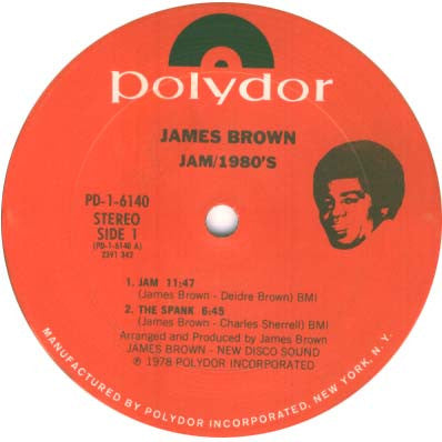 James Brown : Jam/1980's (LP, Album, San)