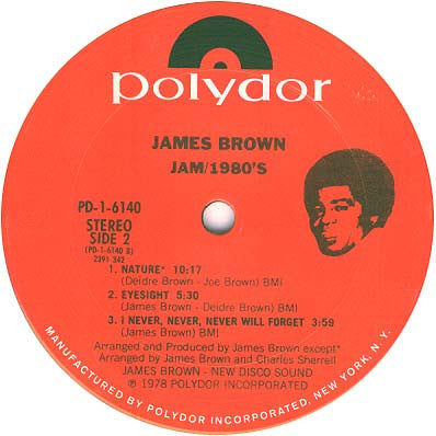 James Brown : Jam/1980's (LP, Album, San)