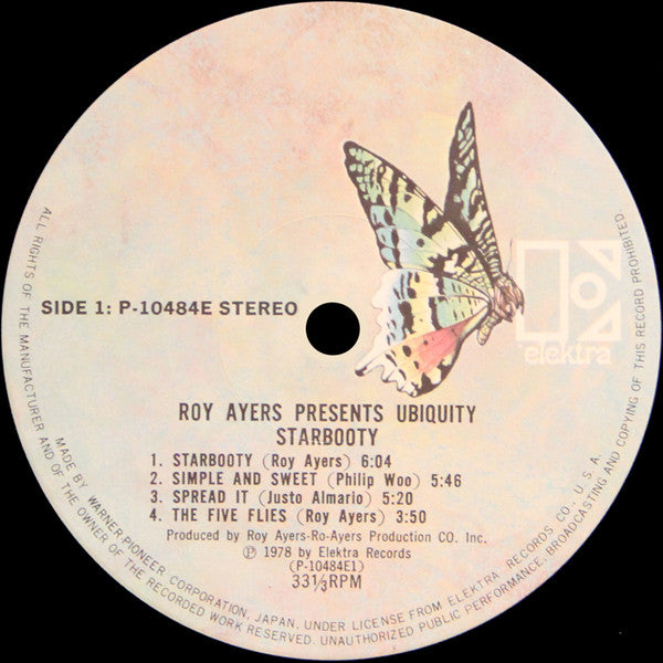 Roy Ayers Presents Ubiquity (4) : Starbooty (LP, Album)