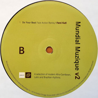 Various : Mundial Muzique v2 (A Selection Of Modern Afro-Caribbean, Latin And Brazilian Rhythms) (3x12", Comp)