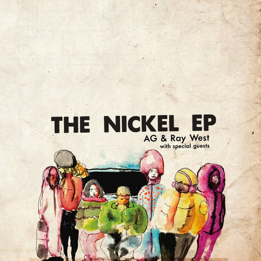 AG & Ray West (4) : The Nickel EP (12", EP, Ltd)