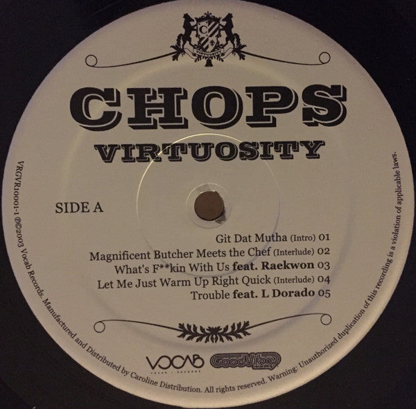 Chops : Virtuosity (3xLP, Album)