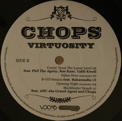Chops : Virtuosity (3xLP, Album)