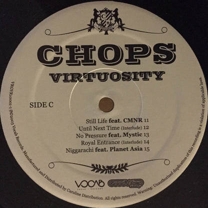 Chops : Virtuosity (3xLP, Album)