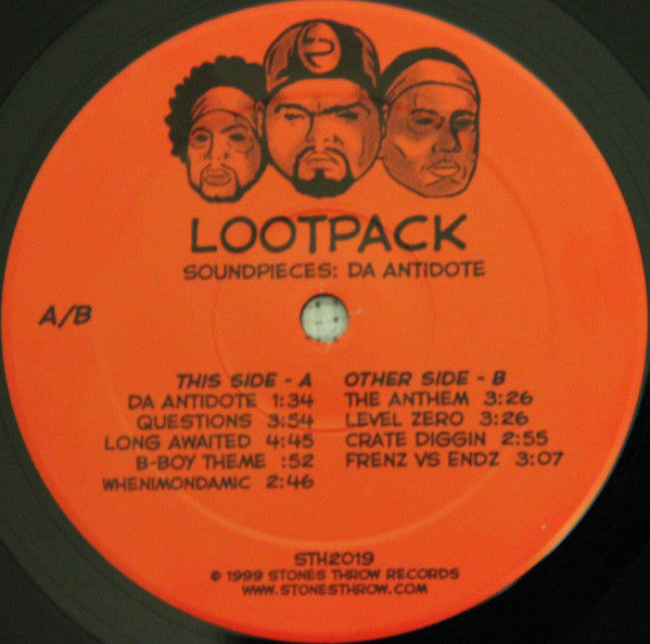 Lootpack : Soundpieces: Da Antidote! (2xLP, Album, RE)