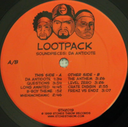 Lootpack : Soundpieces: Da Antidote! (2xLP, Album, RE)