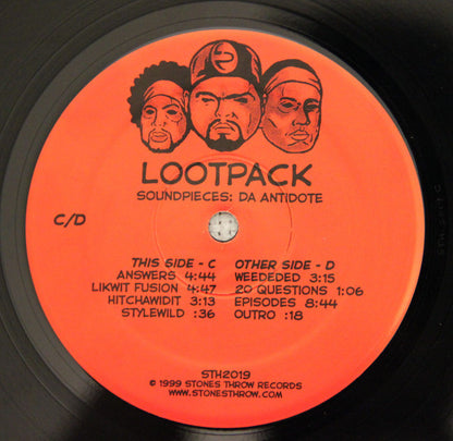 Lootpack : Soundpieces: Da Antidote! (2xLP, Album, RE)