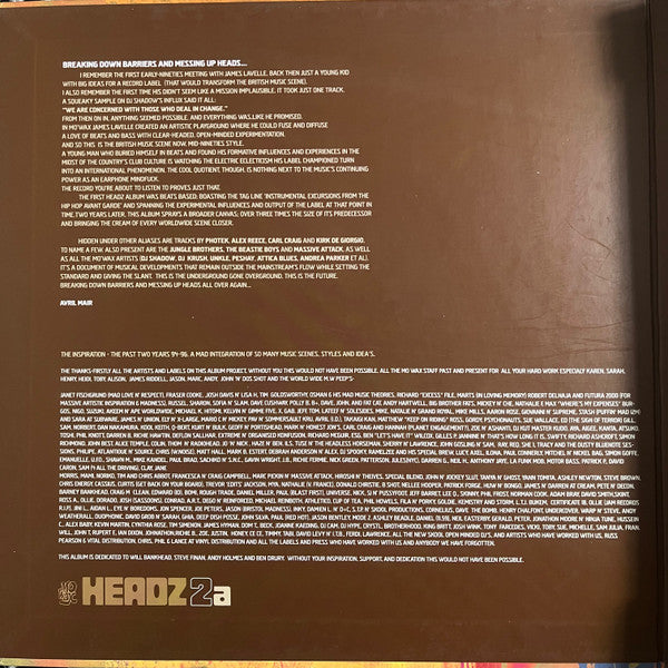Various : Headz 2A (4xLP, Comp + Box)