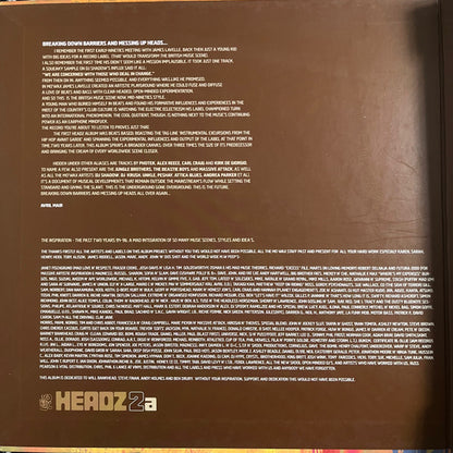 Various : Headz 2A (4xLP, Comp + Box)