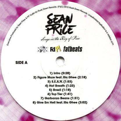 Sean Price : Songs In The Key Of Price  (2xLP, Comp, Ltd, Mixed, Pur)
