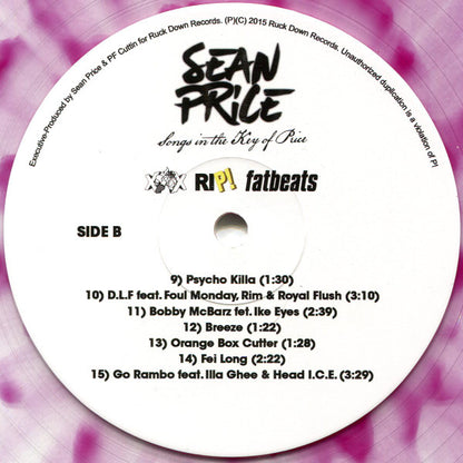 Sean Price : Songs In The Key Of Price  (2xLP, Comp, Ltd, Mixed, Pur)