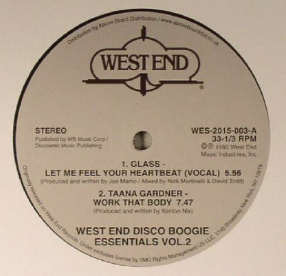 Various : West End Disco Boogie Essentials Vol. 2 (12")