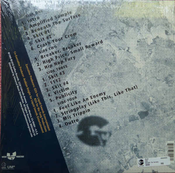 GZA / The Genius : Beneath The Surface (2xLP, Album, RE)