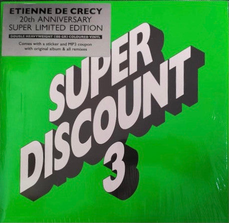 Etienne De Crécy : Super Discount 3 (2xLP, Album, RSD, Ltd, RE, Gre)
