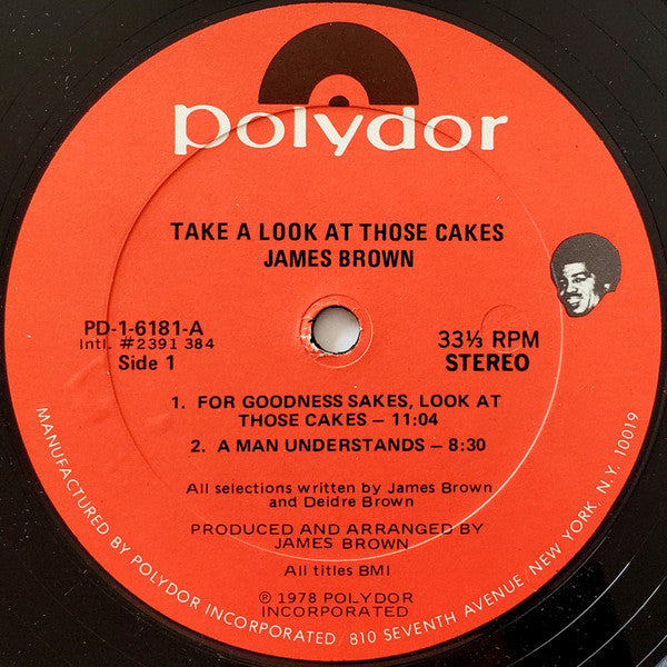 James Brown : Take A Look At Those Cakes (LP, Album, Kee)