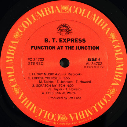 B.T. Express : Function At The Junction (LP, Album, Pit)