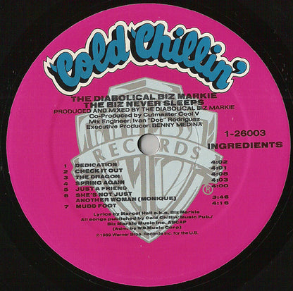 Biz Markie : The Biz Never Sleeps (LP, Album)