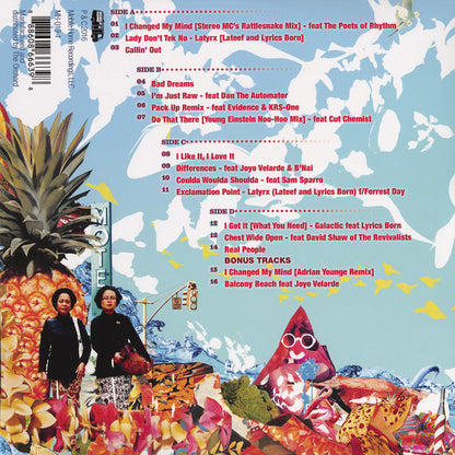 Lyrics Born : Now Look What You've Done, Lyrics Born! Greatest Hits! (2xLP, Comp, Red)