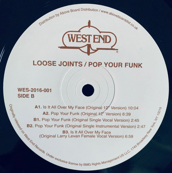 Loose Joints : Pop Your Funk (The Complete Singles Collection) (3x12", RSD, Comp)