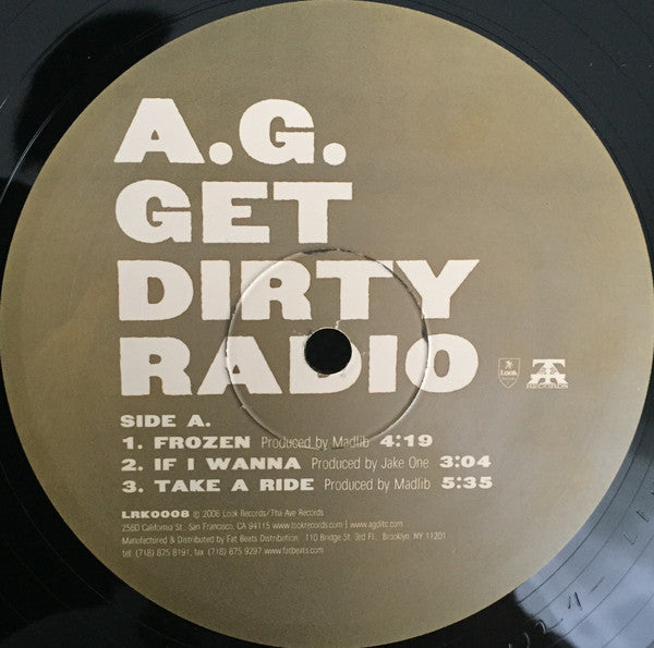 AG : Get Dirty Radio (2xLP, Album)