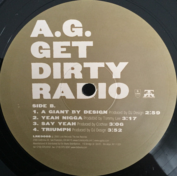 AG : Get Dirty Radio (2xLP, Album)