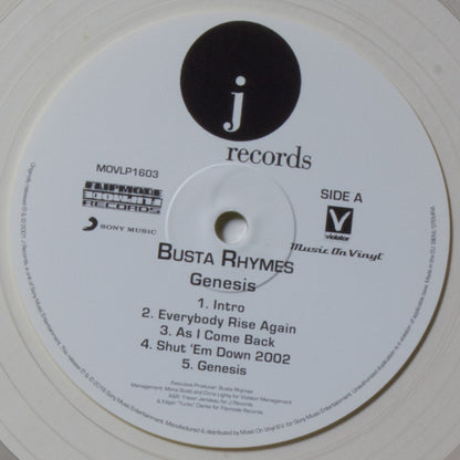 Busta Rhymes : Genesis (2xLP, Album, Ltd, Num, RE, Cle)