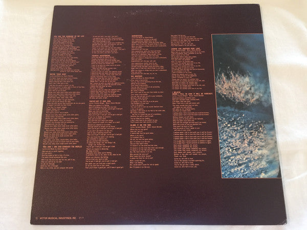 Stevie Wonder = Stevie Wonder : Talking Book = トーキング・ブック (LP, Album, RE, RP, Gat)