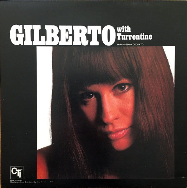 Astrud Gilberto With Stanley Turrentine : Gilberto With Turrentine (LP, Album, Ltd, RE)