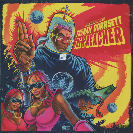 Kool Keith Presents Tashan Dorrsett : The Preacher (LP, Album, Red)