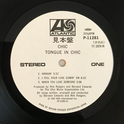 Chic : Tongue In Chic (LP, Album, Promo)