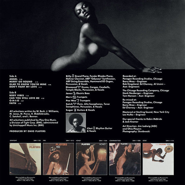 Ohio Players : Angel (LP, Album, Ltd, RE, Whi)
