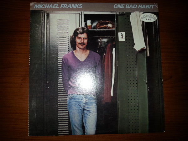 Michael Franks : One Bad Habit (LP, Album, Promo)